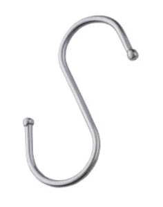 Wholesale Metal S Hook Multifunctional  Kitchen Stainless Steel Free Punching Double Head Hanging Hook