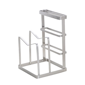 Kitchen Utensils Organizer Shelf Knives Stainless Steel Fork Spoon Chopsticks Integrated Storage Hold Knife Rack