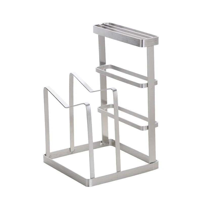 Kitchen Utensils Organizer Shelf Knives Stainless Steel Fork Spoon Chopsticks Integrated Storage Hold Knife Rack