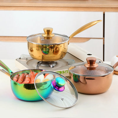 New Design Large 304 Tall Body Stainless Steel Cooking Stock Pot With Durable Bottom