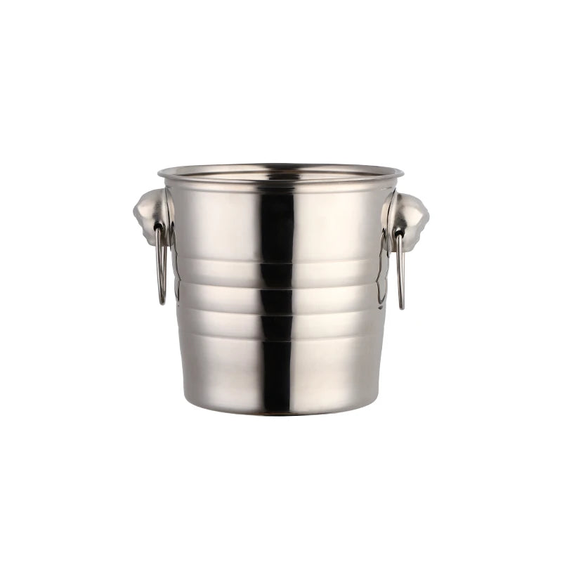 Wholesale Custom Insulated  Wine Champagne Bucket Stainless Steel Beer Ice Bucket