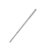Portable Drinking Metal Gold Extendable Stainless Steel Straw with Brush and Nylon Bag