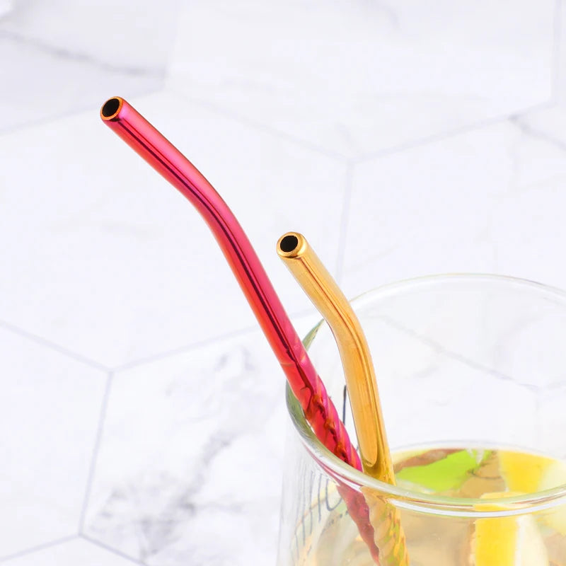 Unique Design Colorful Stainless Steel Sprial Pipette Spoon