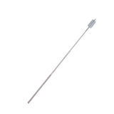 Portable Drinking Metal Gold Extendable Stainless Steel Straw with Brush and Nylon Bag
