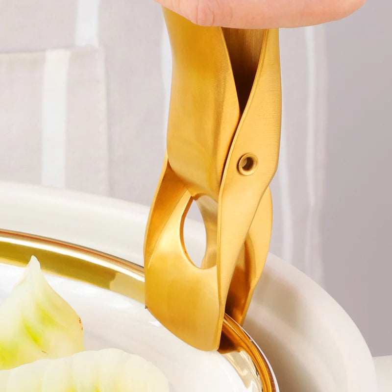 Superior Quality Kitchen Tools Stainless Steel Tongs Kitchen Helper for Plate