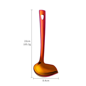 Cake Making Tools Rust Proof Titanium Plated Sauce Oil Duckbill Stainless Steel Spoon