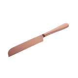 Titanium Gold Plated Stainless Steel Bread and Cake Kitchen Knife Set Rust-Proof Metal Tool