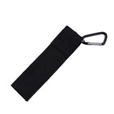 Portable Drinking Metal Gold Extendable Stainless Steel Straw with Brush and Nylon Bag