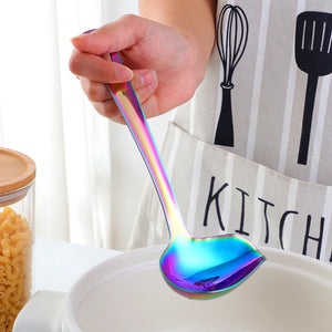 Cake Making Tools Rust Proof Titanium Plated Sauce Oil Duckbill Stainless Steel Spoon