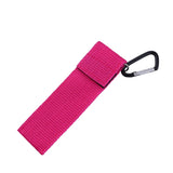 Portable Drinking Metal Gold Extendable Stainless Steel Straw with Brush and Nylon Bag
