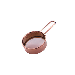 Kitchen Baking Tools Colander Gold Fine Mesh Strainers Tea Flour Sifter Stainless Steel Flour Sieve