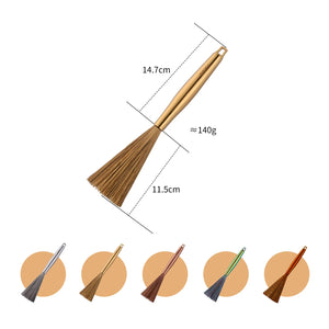 Factory Direct Sale Stainless Steel Series Kitchen Cleaning Brush Silicone Rubber Pot Dish Brush