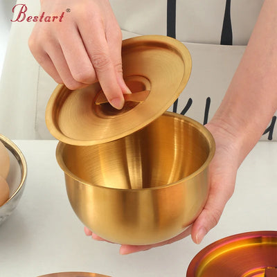 Baby Food Supplement Bowl Multifunctional Household 304 Stainless Steel Steamed Egg Stew Pot Bowl with Lid