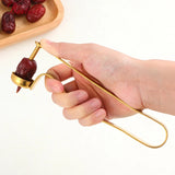 Kitchen Gadget Stainless Steel Putter Red Date Hawthorn Cherry Olive Plum Sheller Fruit Jujube Corer Seed Remover