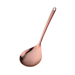 Kitchen Strainer Long Handle Colander Spoon Set Hot Pot Sieve 304 Stainless Steel Colander