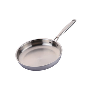 Professional Quality Custom Korean Kitchen 304Tryply Stainless Steel Non Stick Honeycomb Round Stir Frying Pan
