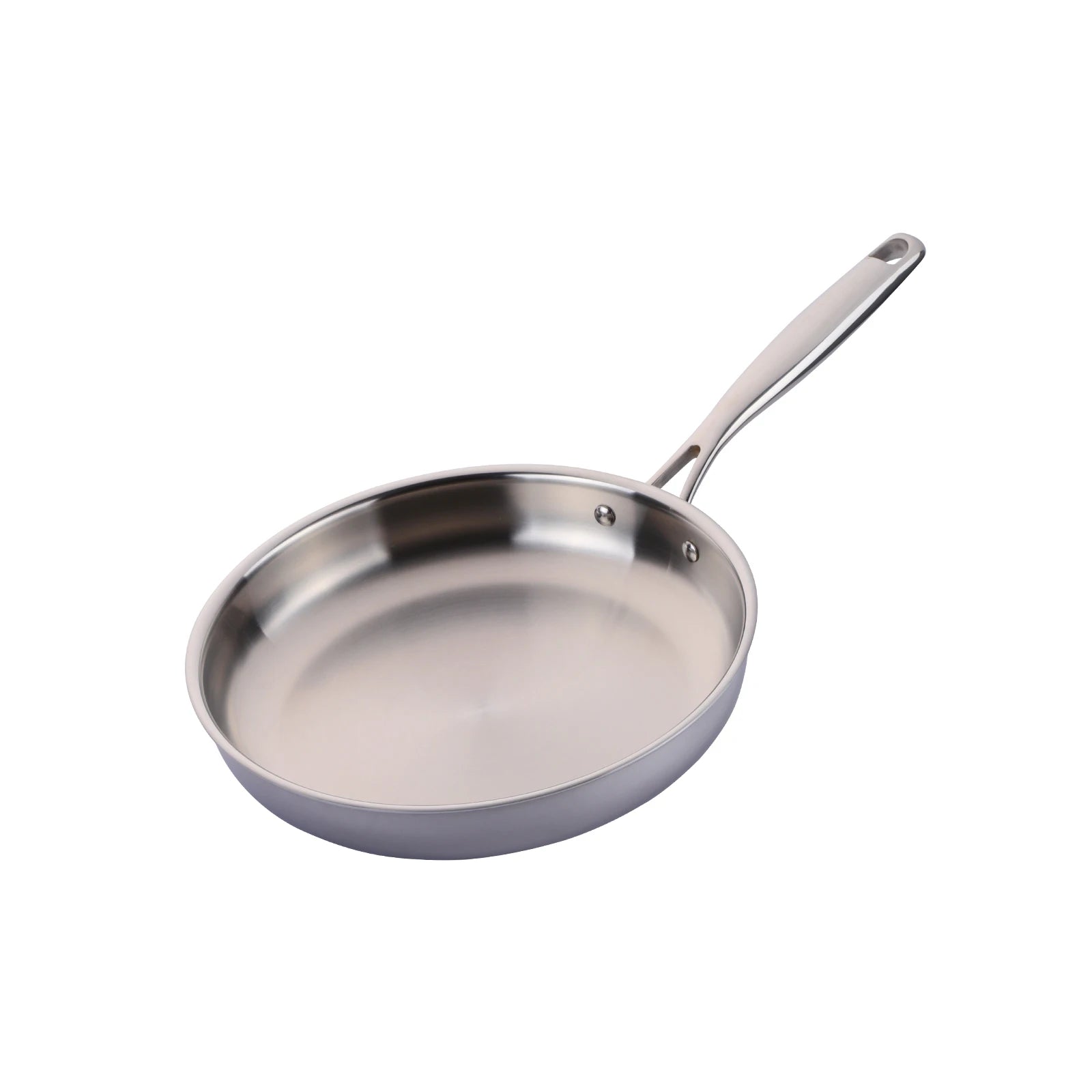 Professional Quality Custom Korean Kitchen 304Tryply Stainless Steel Non Stick Honeycomb Round Stir Frying Pan