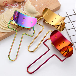 Kitchen Gadgets Accessories Stainless Steel Dumpling Tools Press Skin Dumpling Maker