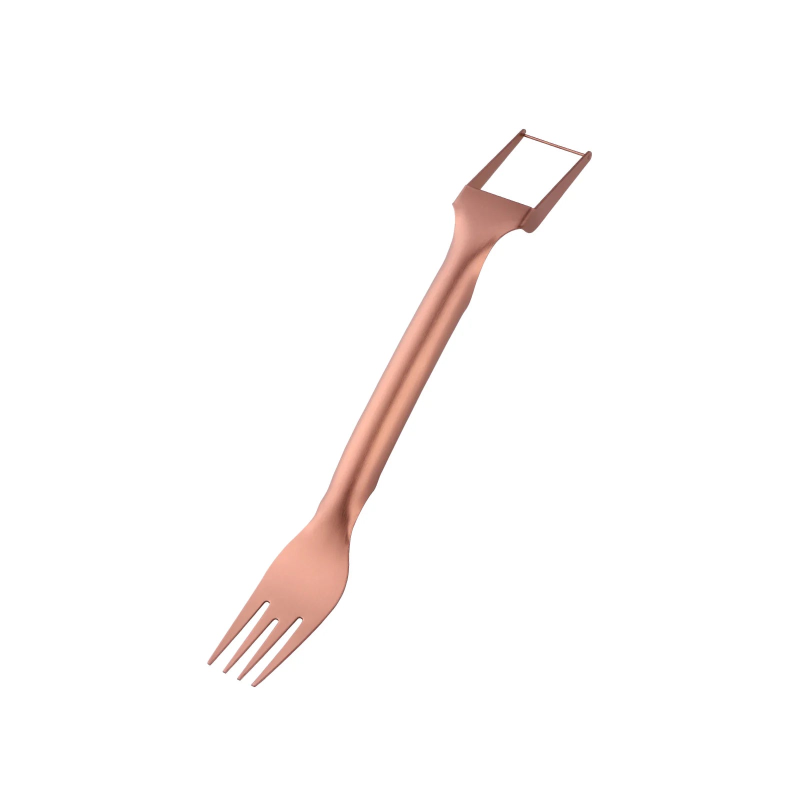 Creative Cartoon Animal Shape Fork and Spoon Set Stainless Steel Long Handle Spoon Fork