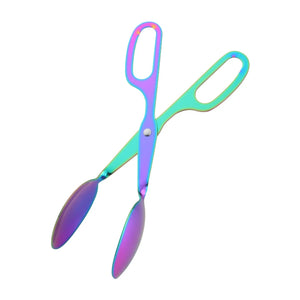 Kitchen Baking Tool Stainless Steel Food Tongs BBQ Tongs Metal Bread Tongs