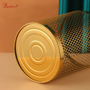 Multi-Purpose Stainless Steel Trash Can for Hotel Bathroom Waste Bin
