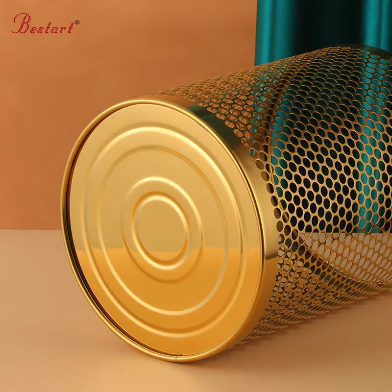 Multi-Purpose Stainless Steel Trash Can for Hotel Bathroom Waste Bin