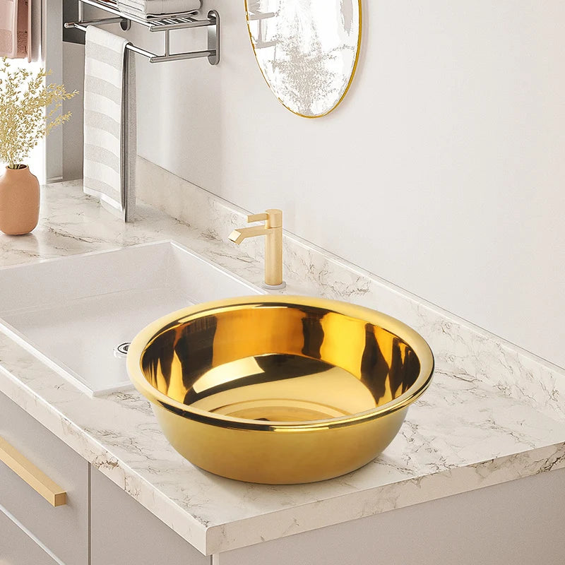 Multifunctional Wash Basin Fruit Vegetable Washbowl Stainless Steel Mixing Basin