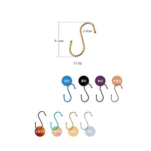 Wholesale Metal S Hook Multifunctional  Kitchen Stainless Steel Free Punching Double Head Hanging Hook