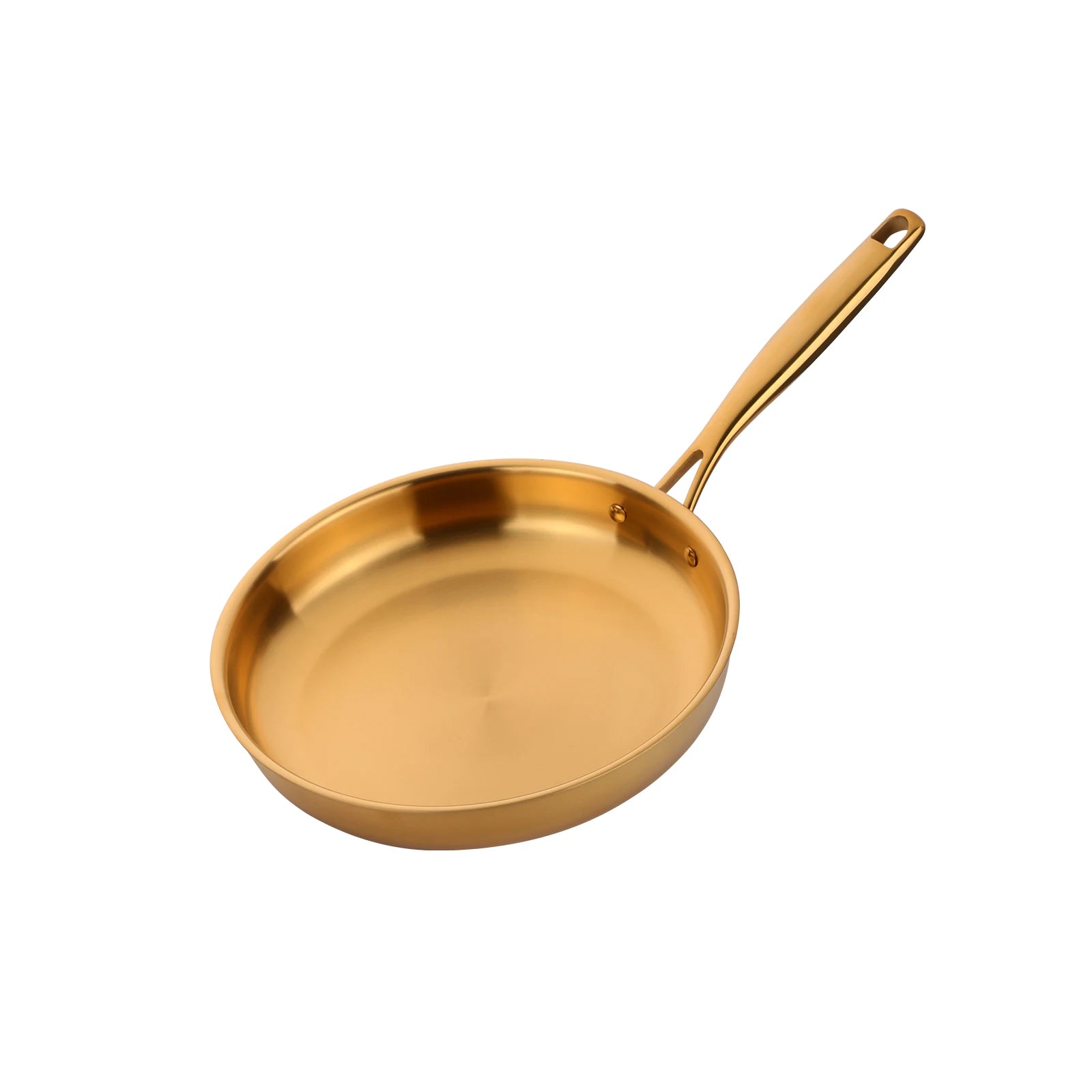 Professional Quality Custom Korean Kitchen 304Tryply Stainless Steel Non Stick Honeycomb Round Stir Frying Pan