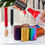 Convenient Bar Accessories Stainless Steel Beer Bottle Lighter Wine Opener