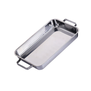 Pre-seasoned Non Stick Griddle Pan Cast Teppanyaki Cooking Reversible Grill Plate for Searing Steak Chicken Fish