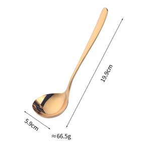 Kitchen Gadgets Sauce Soup Spoons Stainless Steel Soup Ladle Serving Spoons for Home and Kitchen