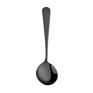 Coffee Dessert Rice Ice Cream Stainless Steel Colorful Honey Round Gold Spoon With Custom Logo