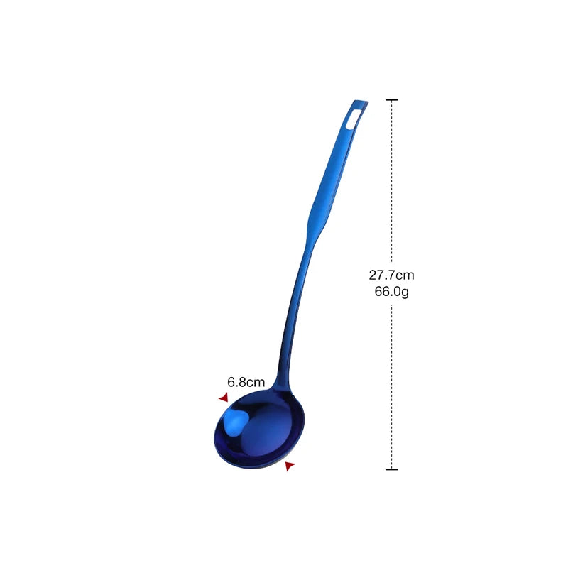 Hot Sales Top Seller Kitchenware Stainless Steel Hot Pot Soup Serving Slotted Spoon