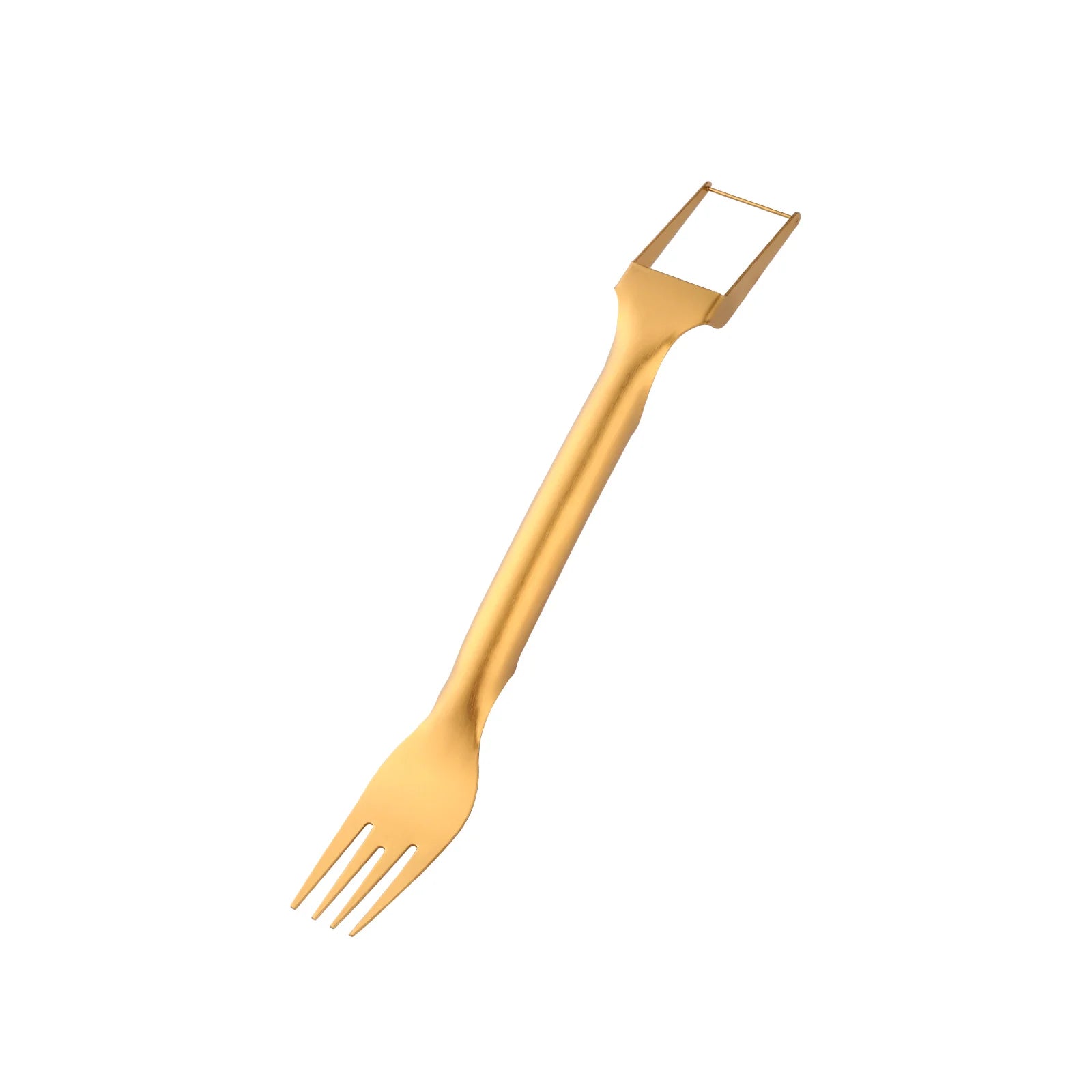 Creative Cartoon Animal Shape Fork and Spoon Set Stainless Steel Long Handle Spoon Fork