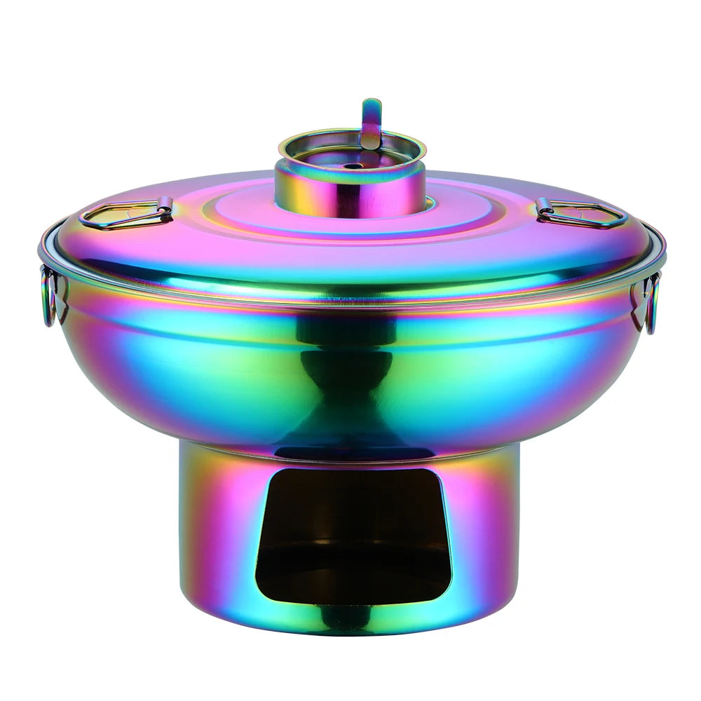 Multifunctional Kitchenware Dry Ice Pot Stainless Steel Pot for Food Warmer Set