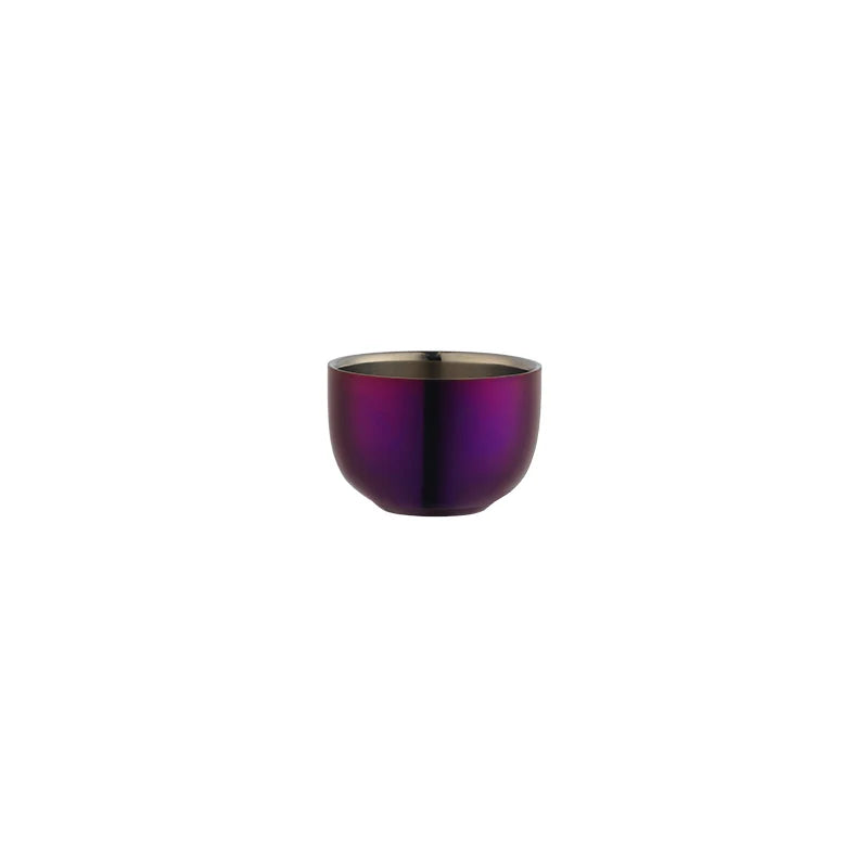 Chinese Kung Fu Luxury Stainless Steel Tea Cup Set With Tray Sieve