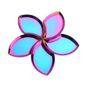 Kitchen Dinner Candy Plates Stainless Steel Creative Dessert Snacks Dishes for Restaurant