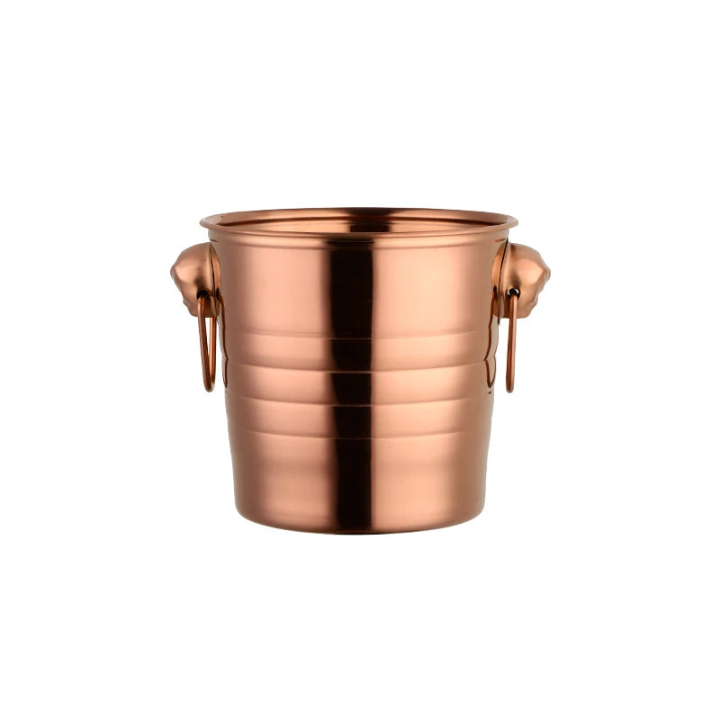 Wholesale Custom Insulated  Wine Champagne Bucket Stainless Steel Beer Ice Bucket