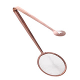 Multi-functional Kitchen Tools Stainless Steel Colander Food Filter Spoon With Clip