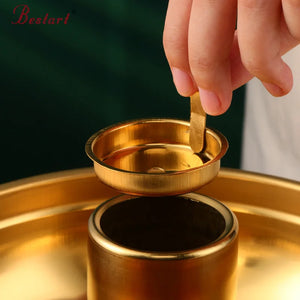 Multifunctional Kitchenware Dry Ice Pot Stainless Steel Pot for Food Warmer Set
