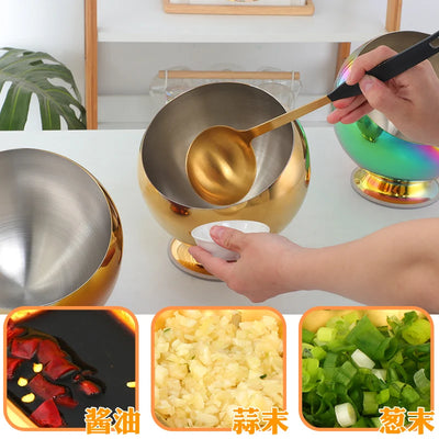 Factory Produce Garlic Sauce Container Stainless Steel Seasoning Tank