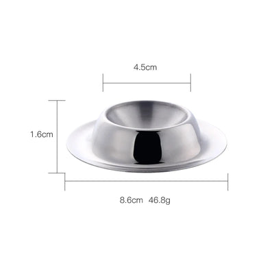 Hot Seller Stainless Steel Egg Boiler Steamer with Cup Holder Metal High Visibility Product