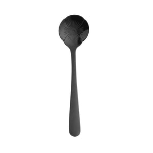 Buyer Star wholesale bulk Mirror throwing flower long spoon gold set stainless flatware coffee spoon