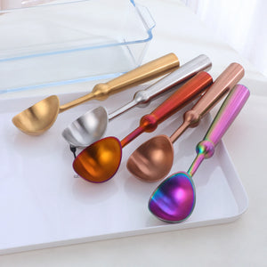 Professional Digger Spade Ball Maker Non-Slip Grip Stainless Steel Ice Cream Scoop Spoon