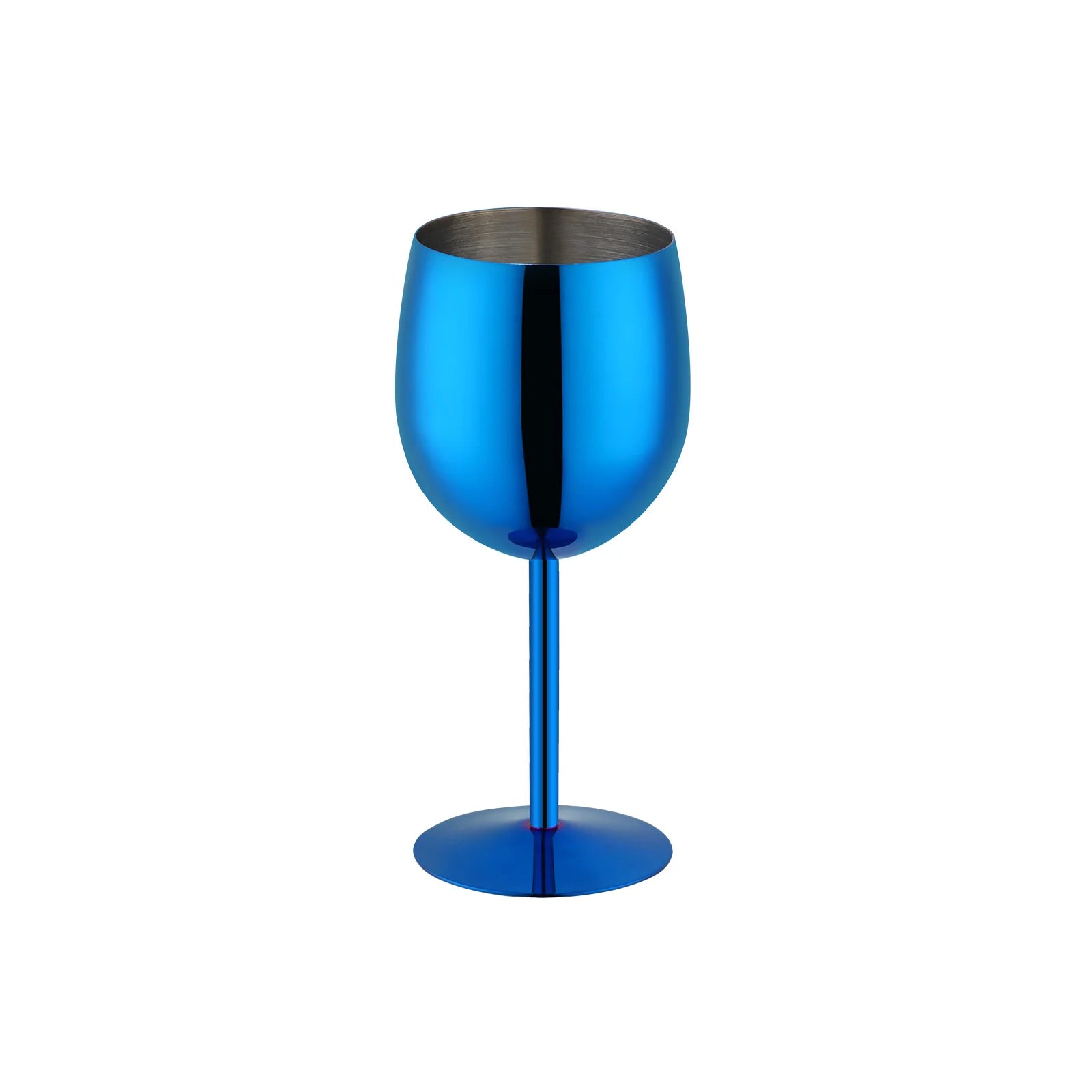 Popular Cup Metal Wine Mugs Stopper Drinking Custom Goblet 304 Stainless Steel Red Wine Glasses