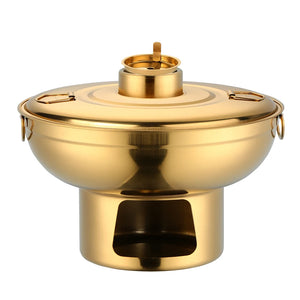 Multifunctional Kitchenware Dry Ice Pot Stainless Steel Pot for Food Warmer Set