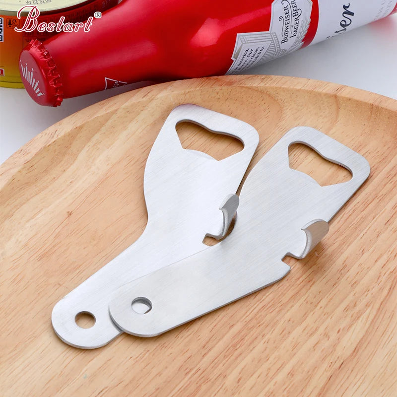 Factory Personalized Custom Logo Keychain Metal Beer Soda Can Bottle Opener for Souvenir Gift
