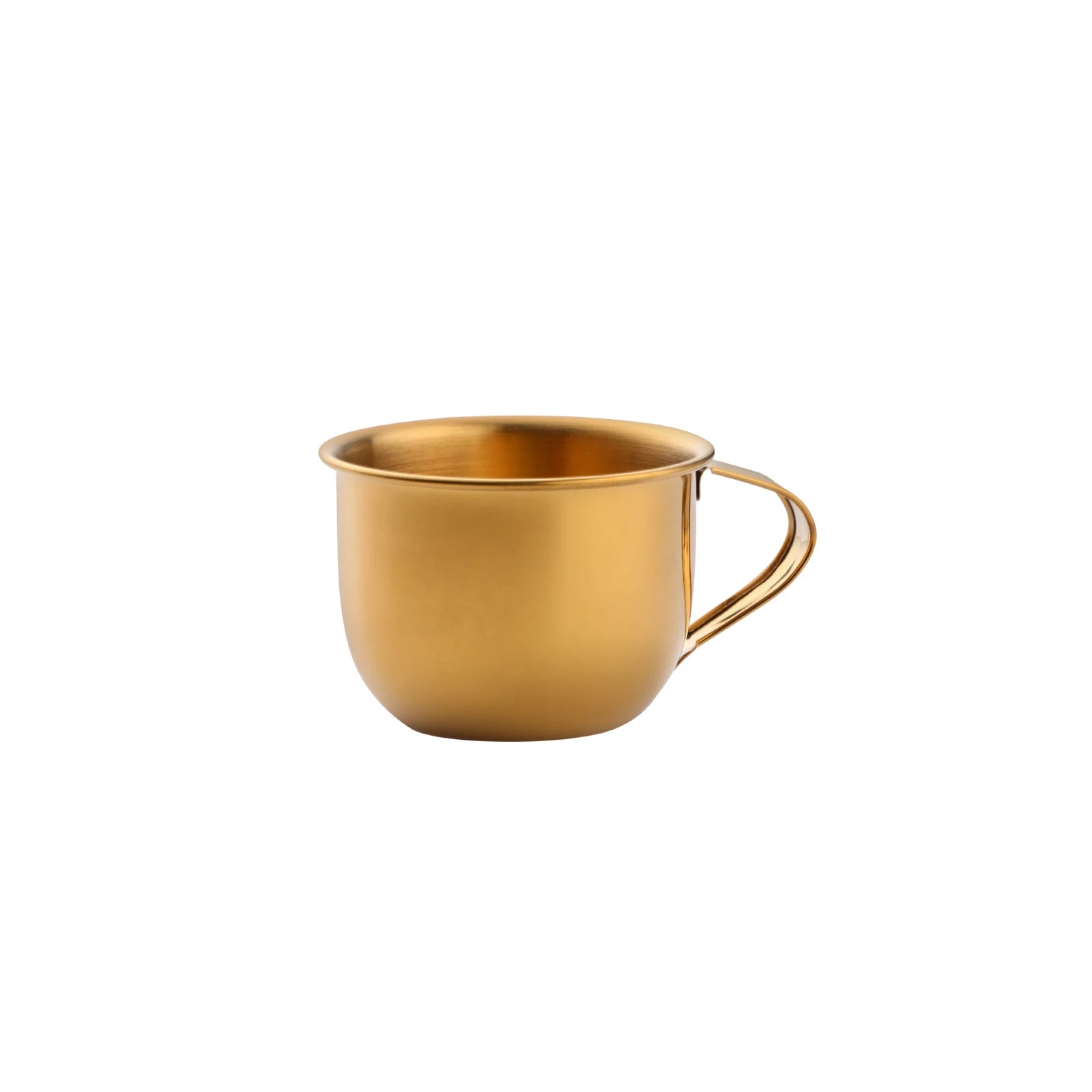 Custom logo Gold Portable Travel Drinking Cups Shot Glass with Black Cheap Stainless Steel Mini Wine Cup Set