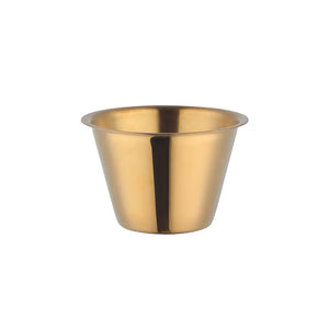 Restaurant Snack Fruit Food Metal Gold Bowl 304 Stainless Steel Mixing Bowls Salad Serving Bowls